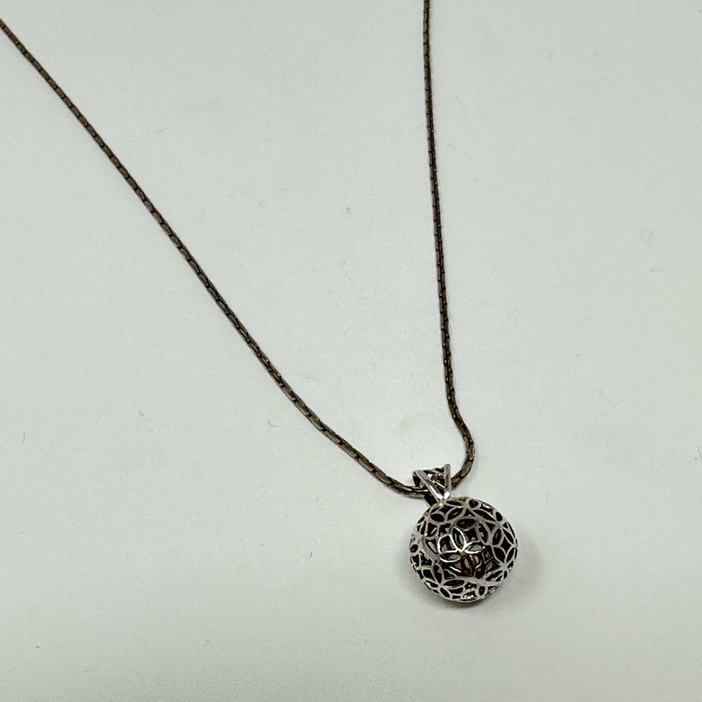 Sterling silver necklace